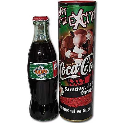 Coke Bottle - Super Bowl XXXV