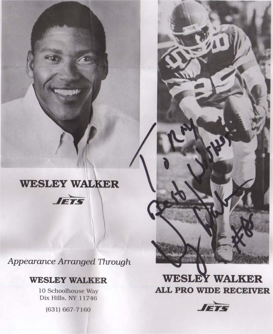 Wesley Walker - New York Jets
