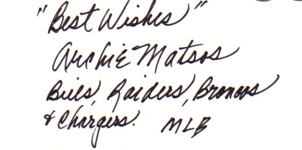 Archie Matsos - Buffalo Bills