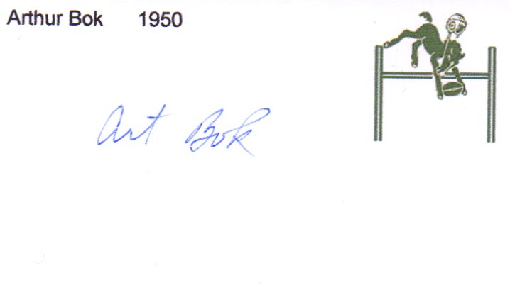 Arthur Bok - Baltimore Colts