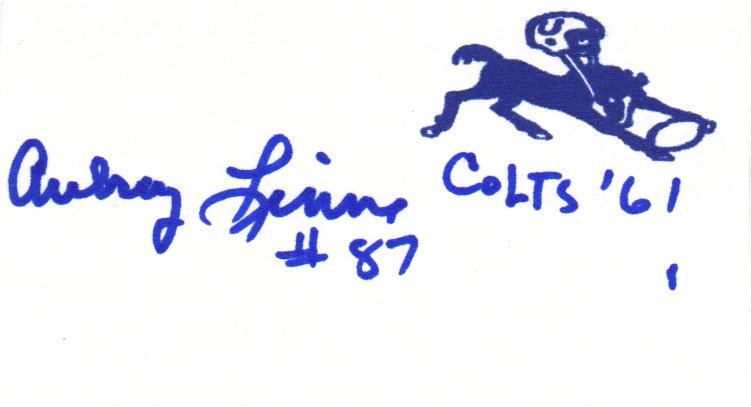 Aubrey Linne - Baltimore Colts