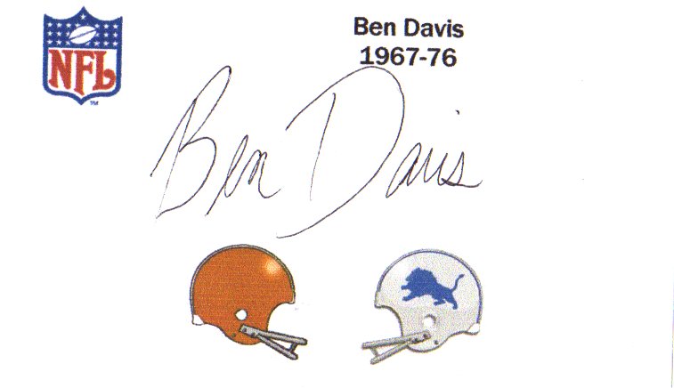 Ben Davis - Cleveland Browns