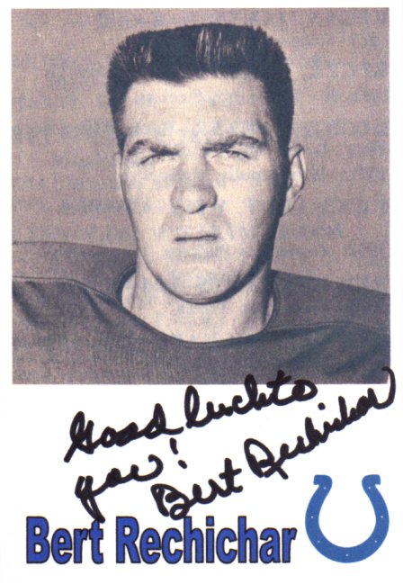 Bert Rechichar - Baltimore Colts
