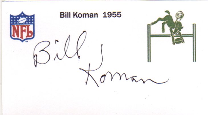 Bill Koman - Baltimore Colts