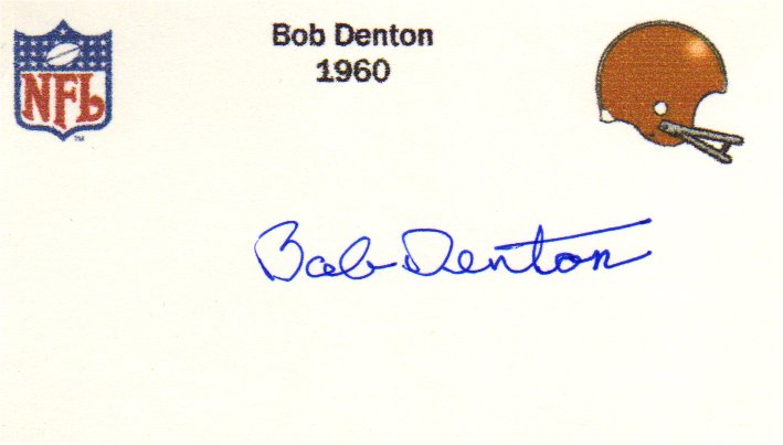 Bob Denton - Cleveland Browns