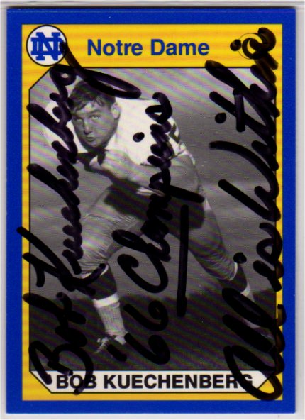 Bob Kuechenberg - Notre Dame Fighting Irish