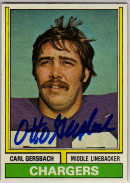 Carl Gersbach - San Diego Chargers
