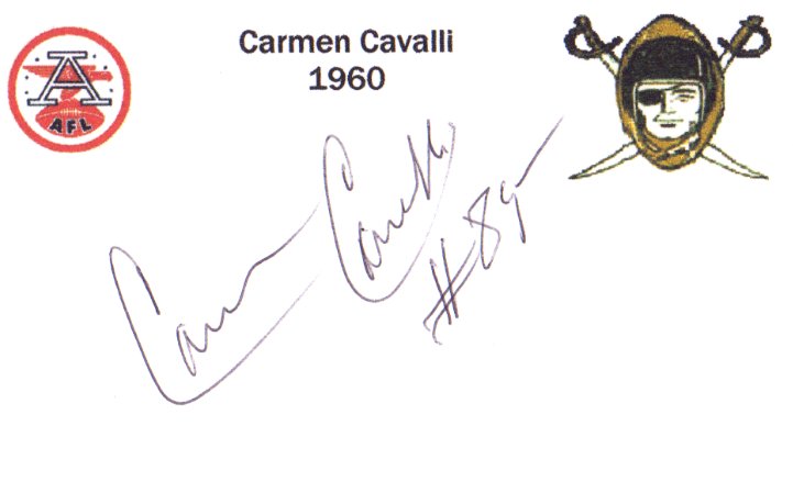 Carmen Cavalli - Oakland Raiders