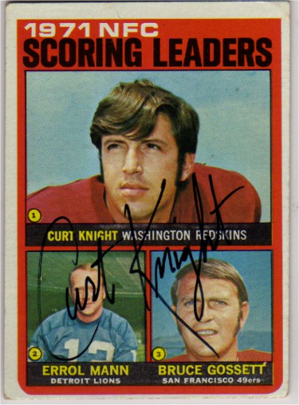 Curt Knight - Washington Redskins