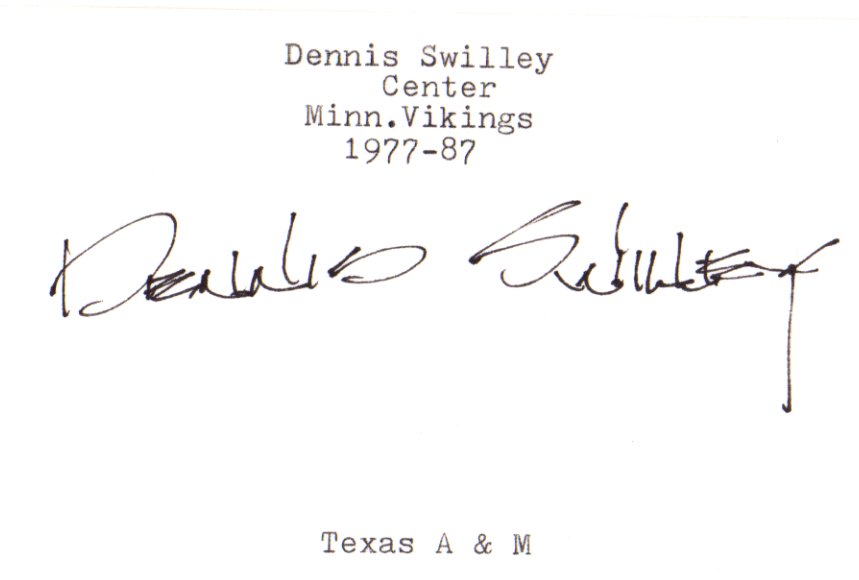 Dennis Swilley - Minnesota Vikings