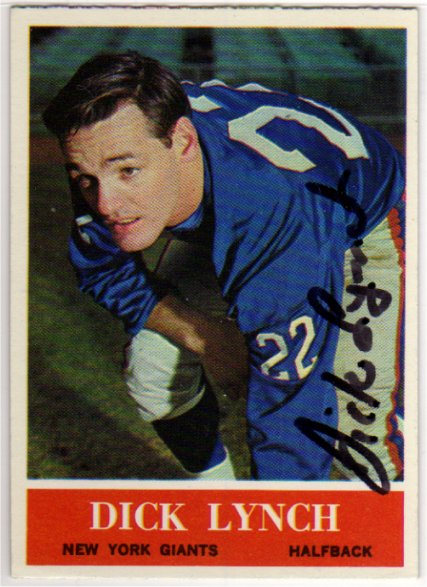 Dick Lynch - New York Giants