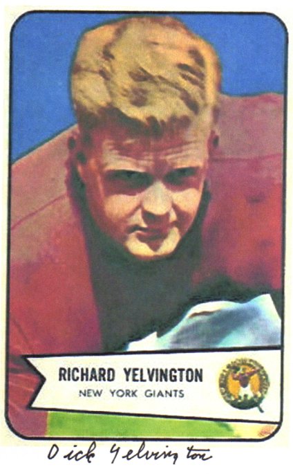 Dick Yelvington - New York Giants