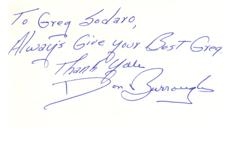 Don Burroughs - Los Angeles Rams