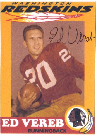 Ed Vereb - Washington Redskins