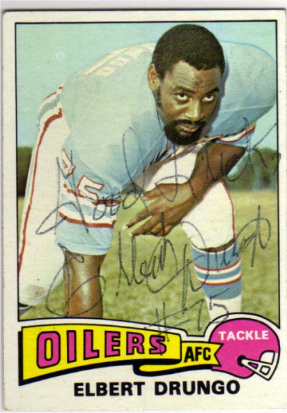 Elbert Drungo - Houston Oilers