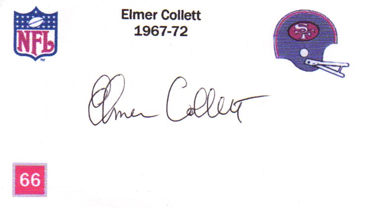 Elmer Collett - San Francisco 49ers