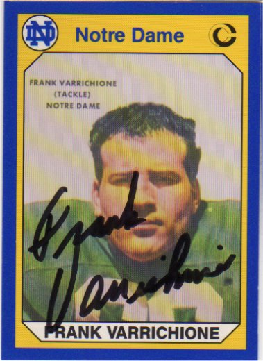 Frank Varrichione - Notre Dame Fighting Irish