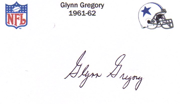 Glynn Gregory - Dallas Cowboys