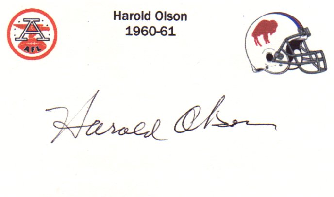 Harold Olson - Denver Broncos
