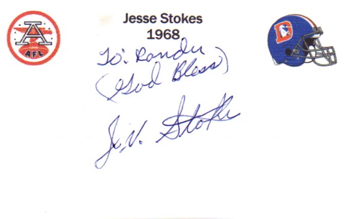Jesse Stokes - Denver Broncos