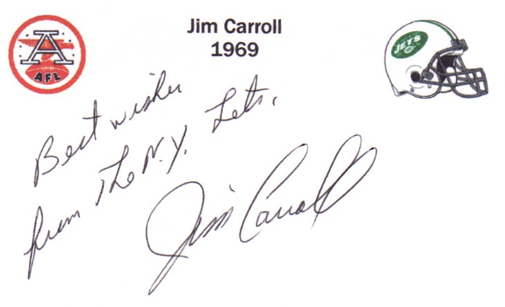 Jim Carroll - New York Giants