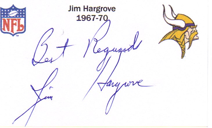 Jim Hargrove - Minnesota Vikings