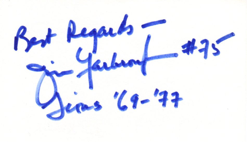 Jim Yarbrough - Detroit Lions 