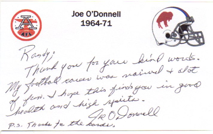 Joe O'Donnell - Buffalo Bills