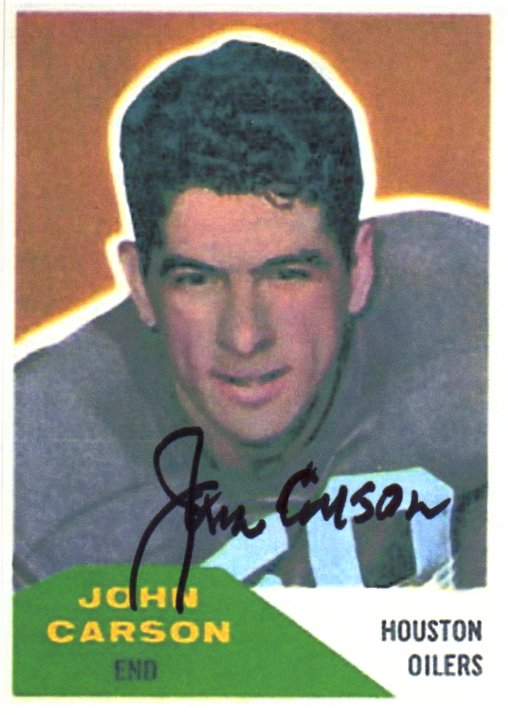 John Carson - Washington Redskins