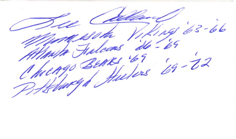 Lee Calland - Minnesota Vikings