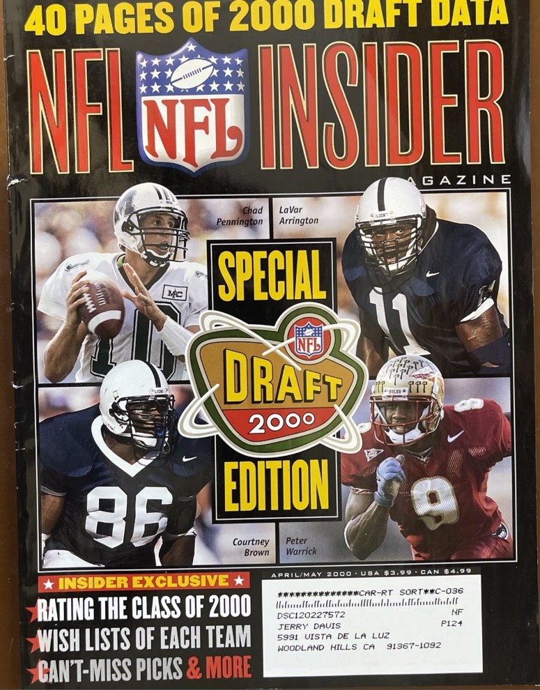 April/May 2000 - NFL Insider