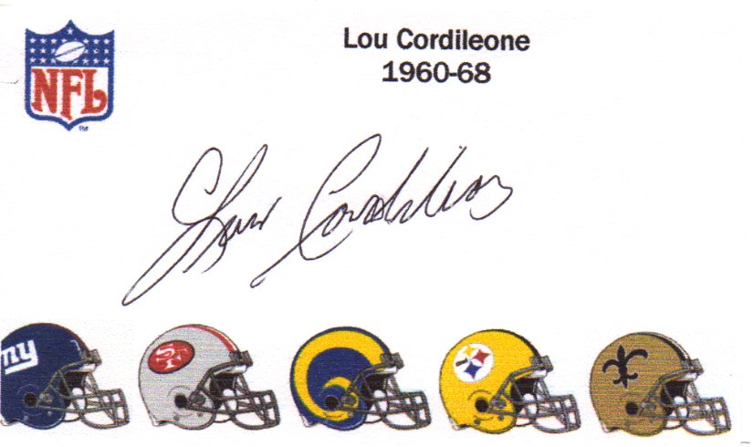 Lou Cordileone - New York Giants