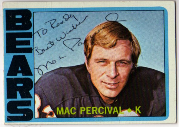 Mac Percival - Chicago Bears