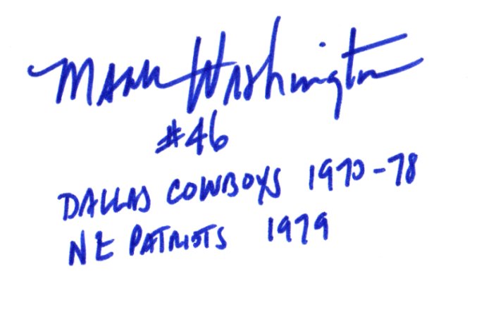 Mark Washington - Dallas Cowboys