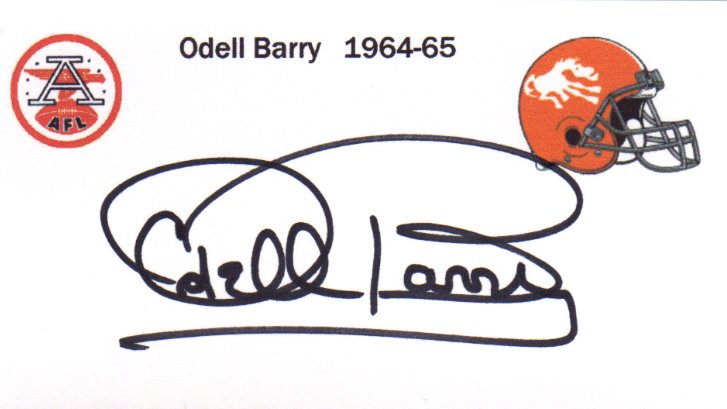 Odell Barry - Denver Broncos