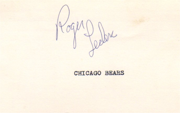 Roger LeClerc - Chicago Bears