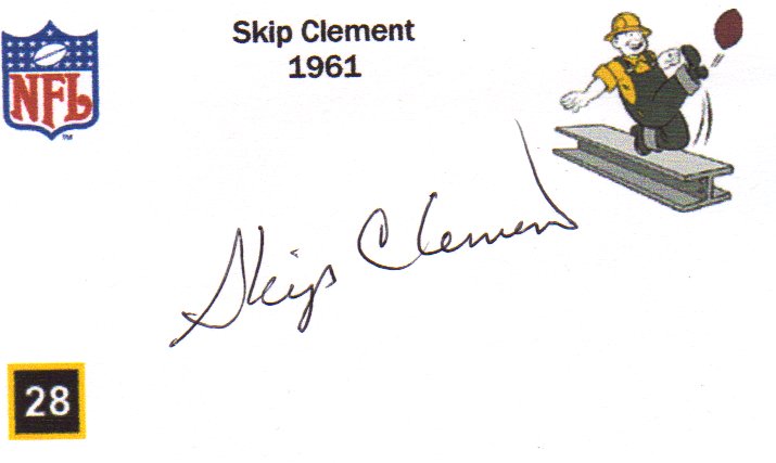 Skip Clement - Pittsburgh Steelers