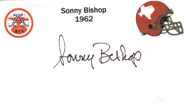 Sonny Bishop - Dallas Texans