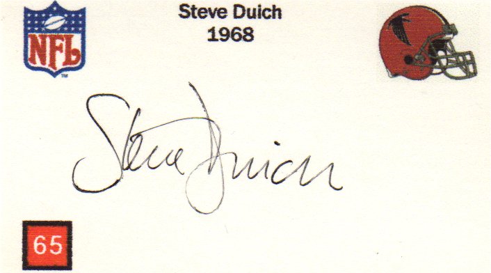 Steve Duich - Atlanta Falcons