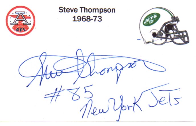 Steve Thompson - New York Jets