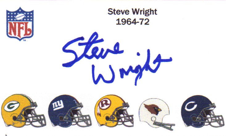 Steve Wright - Green Bay Packers