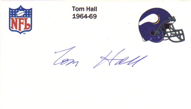 Tom Hall - Detroit Lions