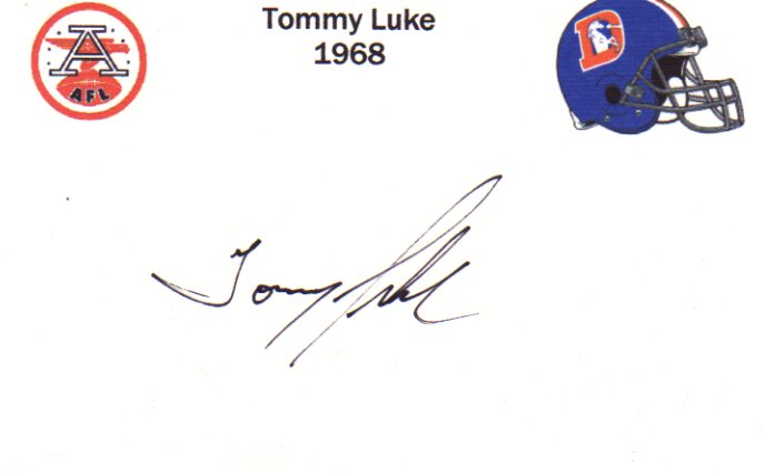 Tommy Luke - Denver Broncos