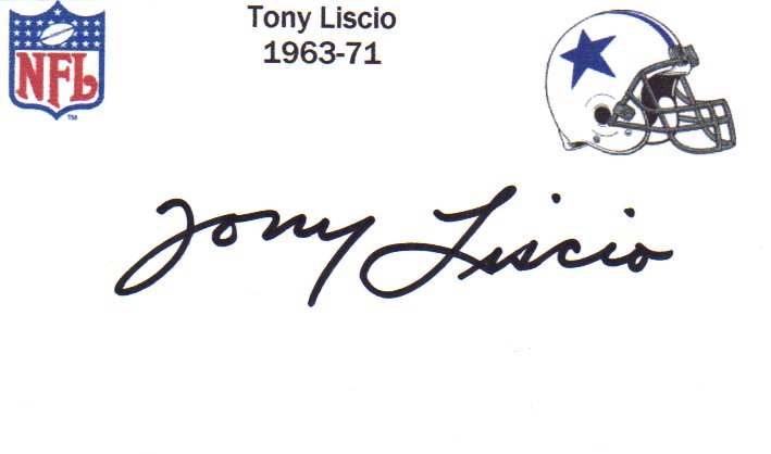 Tony Liscio - Dallas Cowboys