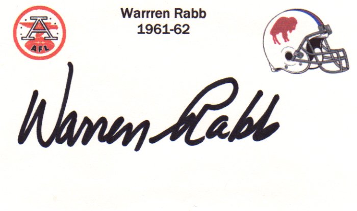 Warren Rabb - Detroit Lions