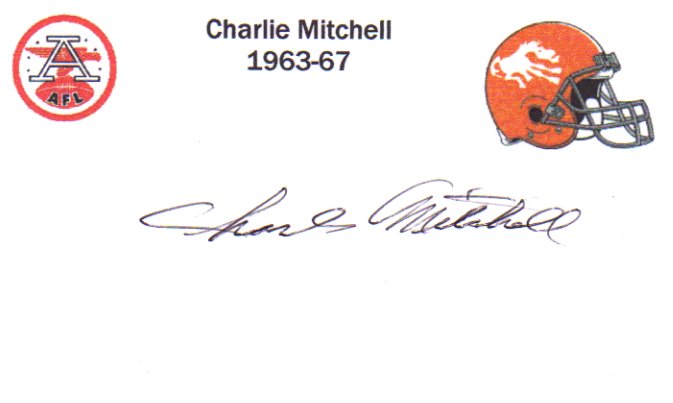 Charlie Mitchell - Denver Broncos