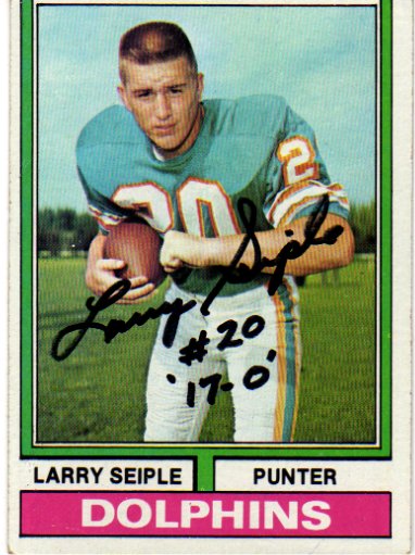 Larry Seiple - Miami Dolphins