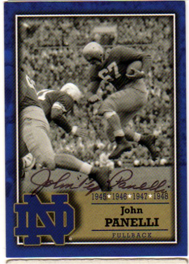 John Panelli - Notre Dame Fighting Irish