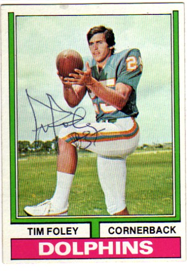 Tim Foley - Miami Dolphins