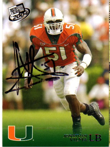 Jonathan Vilma - Miami Hurricanes